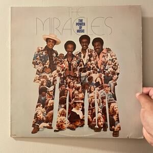 Miracles - The Power Of Music LP motown soul funk disco 1976